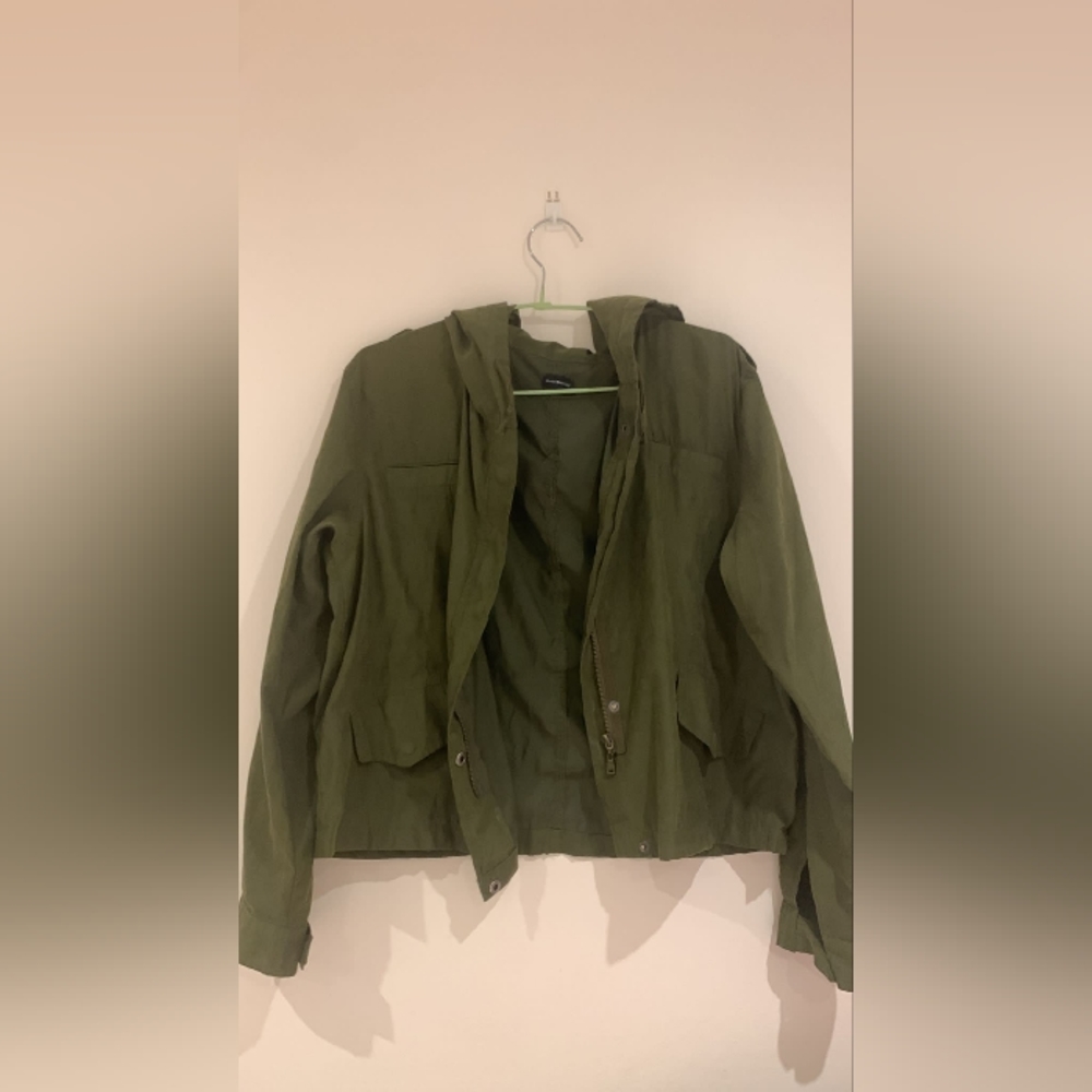 Brandy Melville Light Jackey - Army Green